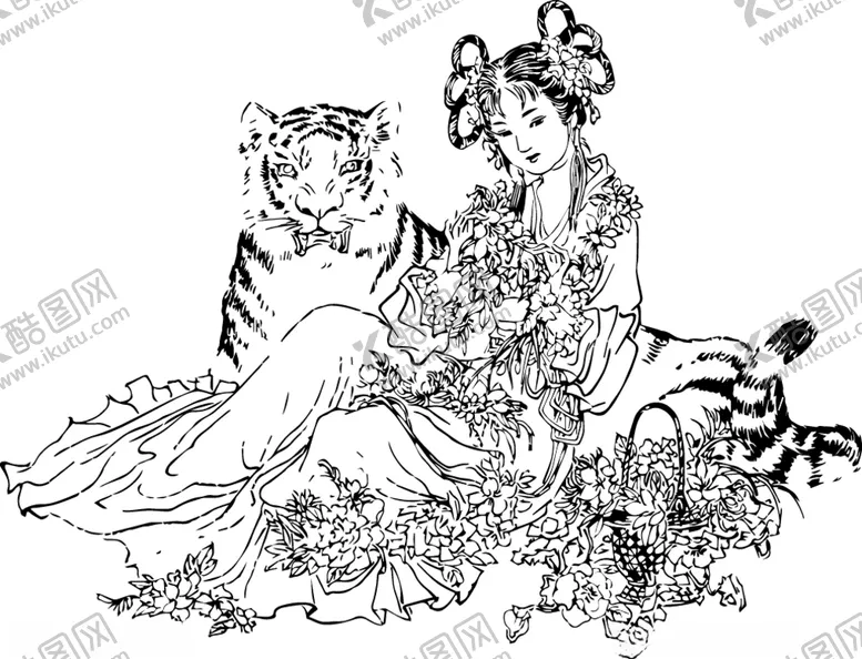 编号：21367504112232445611【酷图网】源文件下载-仕女