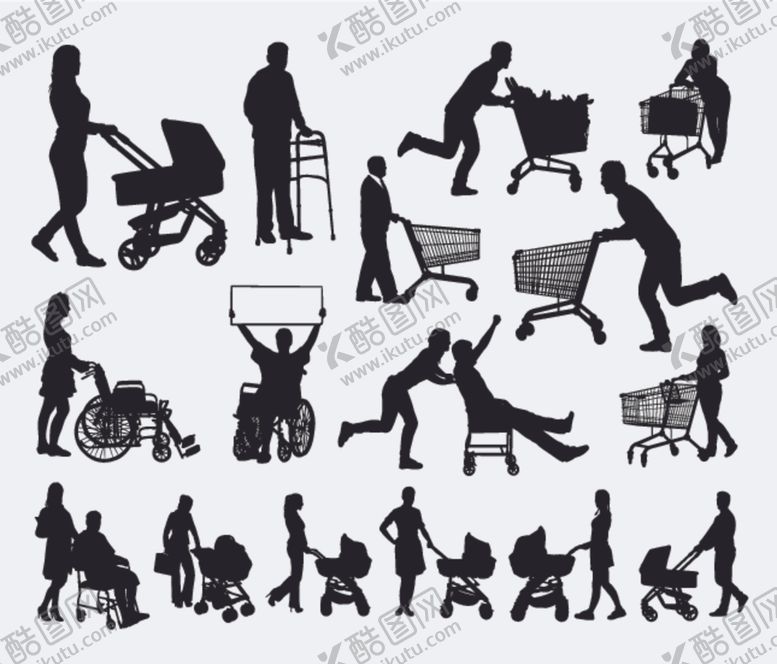 编号：45028610110335179404【酷图网】源文件下载-运动剪影