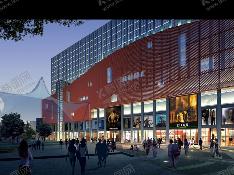 编号：22272309280029217891【酷图网】源文件下载-建筑室外效果图