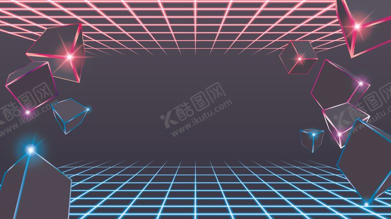 编号：45041309161320214310【酷图网】源文件下载-霓虹灯背景