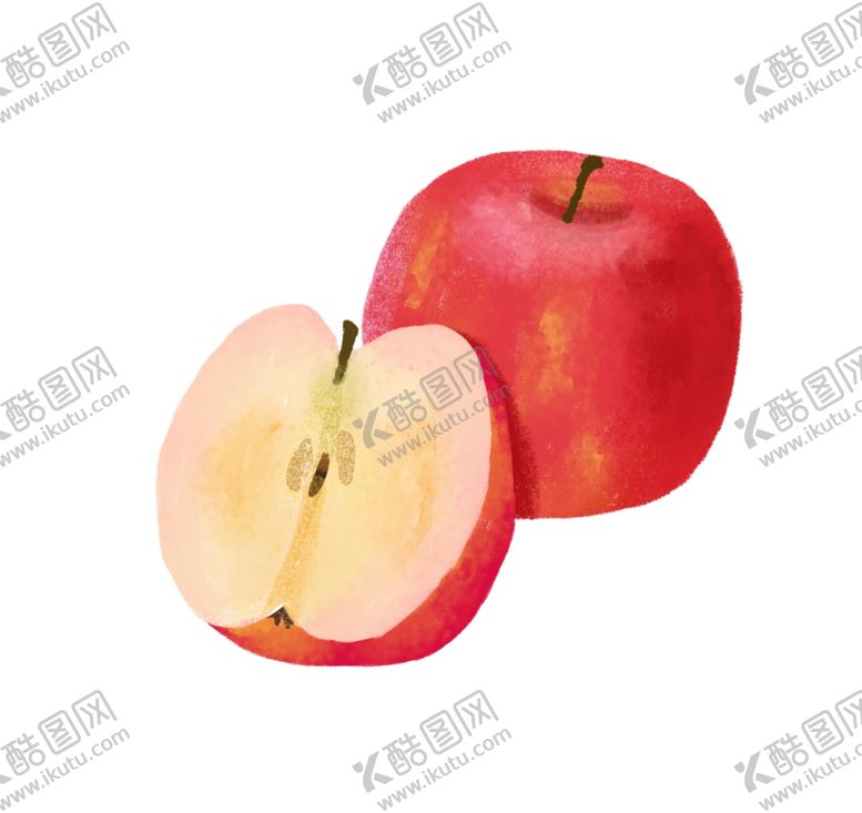 编号：71879409111732364947【酷图网】源文件下载-手绘苹果
