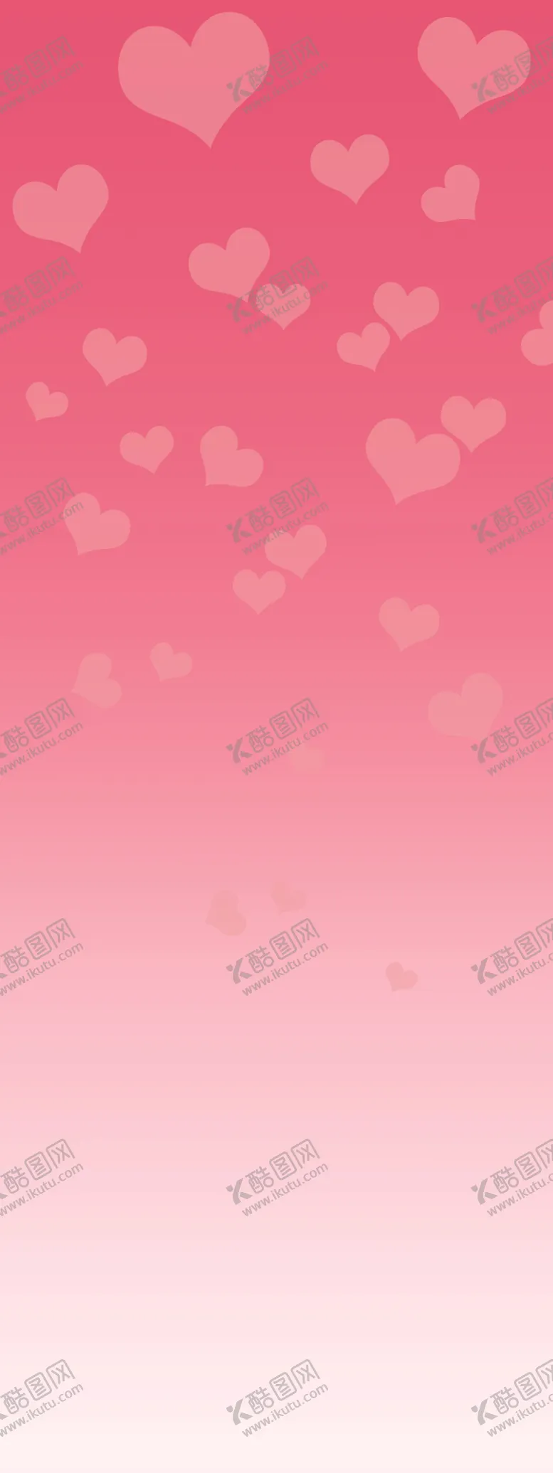 编号：64312704192157385974【酷图网】源文件下载-粉色爱心渐变背景