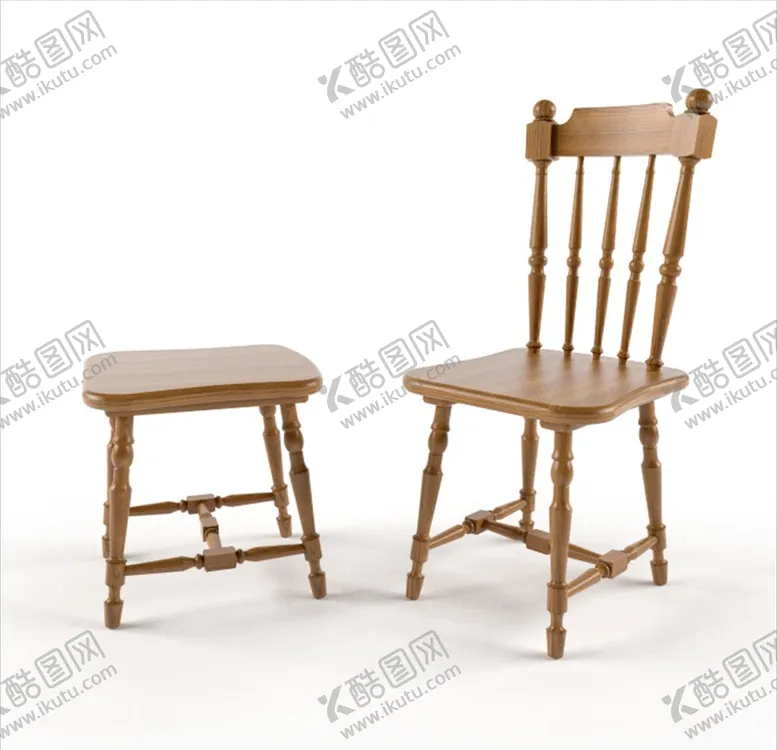 编号：76064303140939432818【酷图网】源文件下载-椅子3d模型现代椅子模型