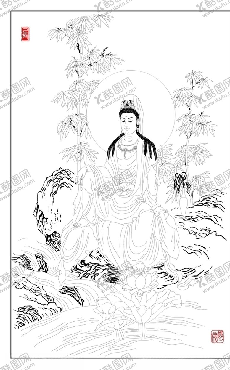 编号：25184310040247544175【酷图网】源文件下载-观音