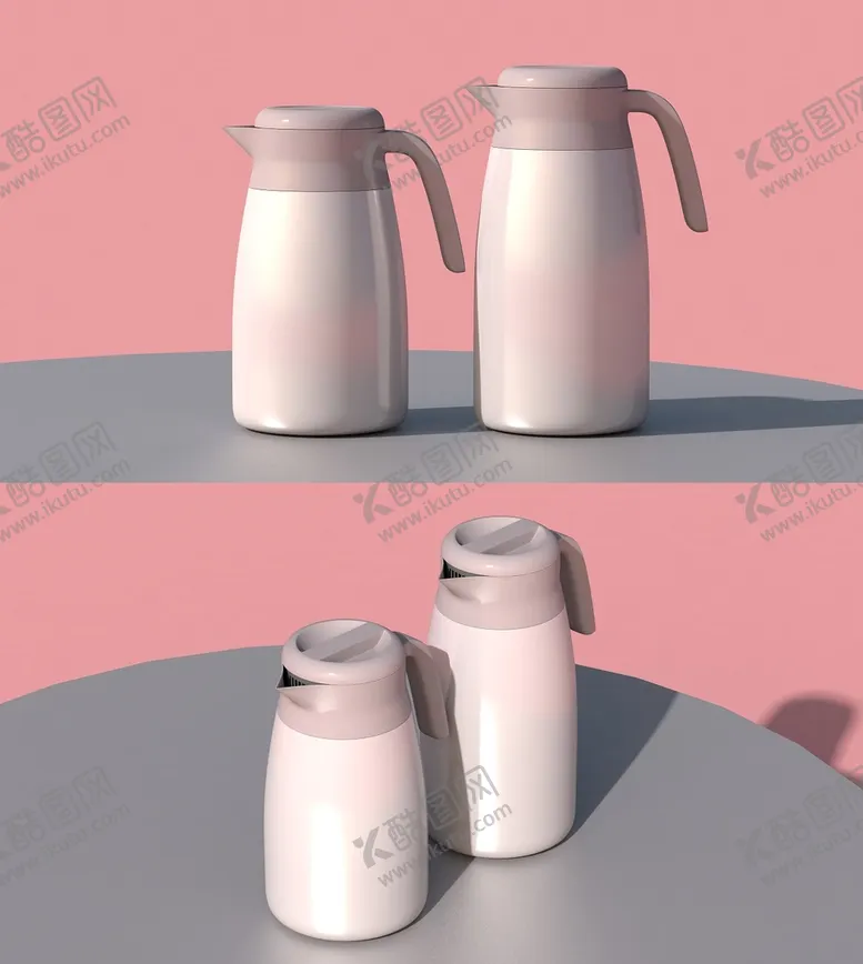 编号：22769610160111333937【酷图网】源文件下载-C4D热水壶模型