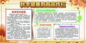 编号：35740909241249301365【酷图网】源文件下载-秋季健康知识宣传栏