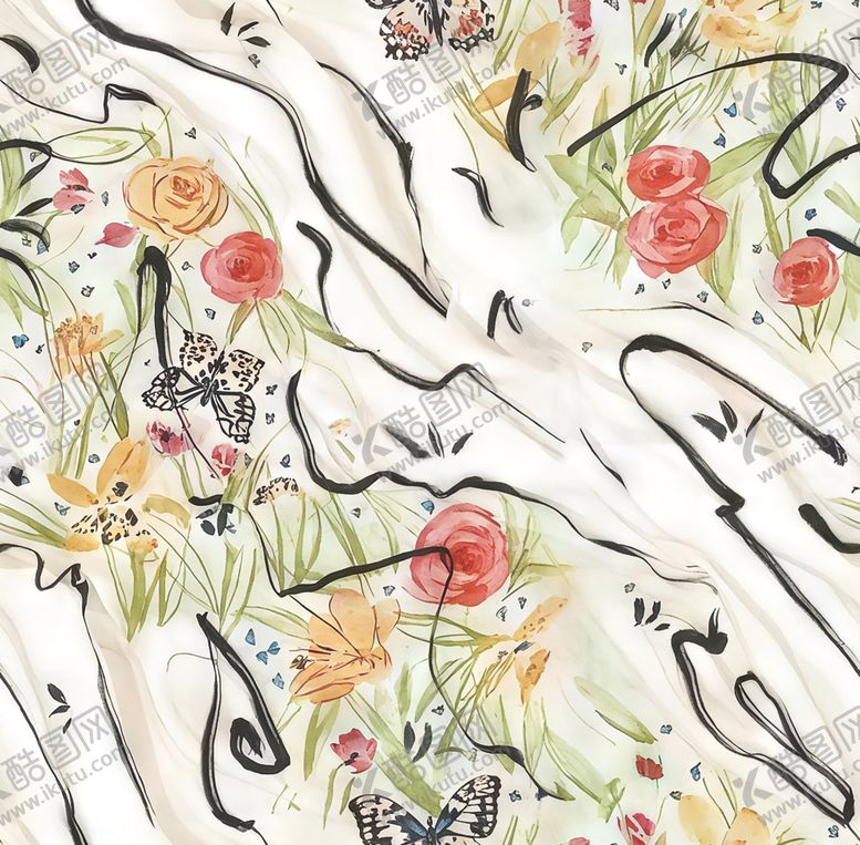 编号：59446904131906177584【酷图网】源文件下载-扎染花