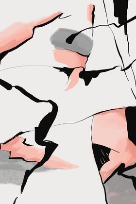抽象线条晕染纹理鎏金色块装饰画光影沙发背景光影挂