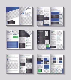 绿色商务宣传册