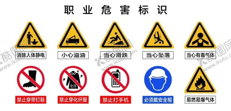 编号：98899102111618144210【酷图网】源文件下载-职业危害标识