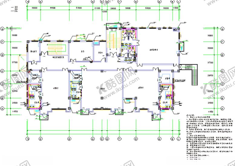 编号：10240209132059389059【酷图网】源文件下载-幼儿园平面图