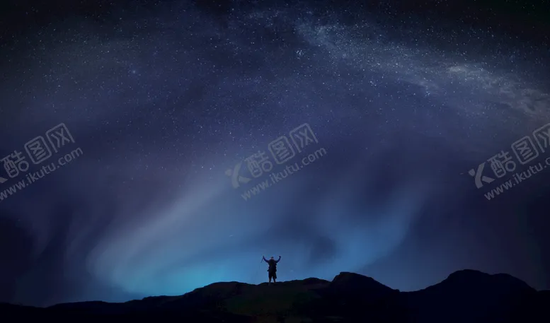 编号：50432311051344477761【酷图网】源文件下载-星空高山 