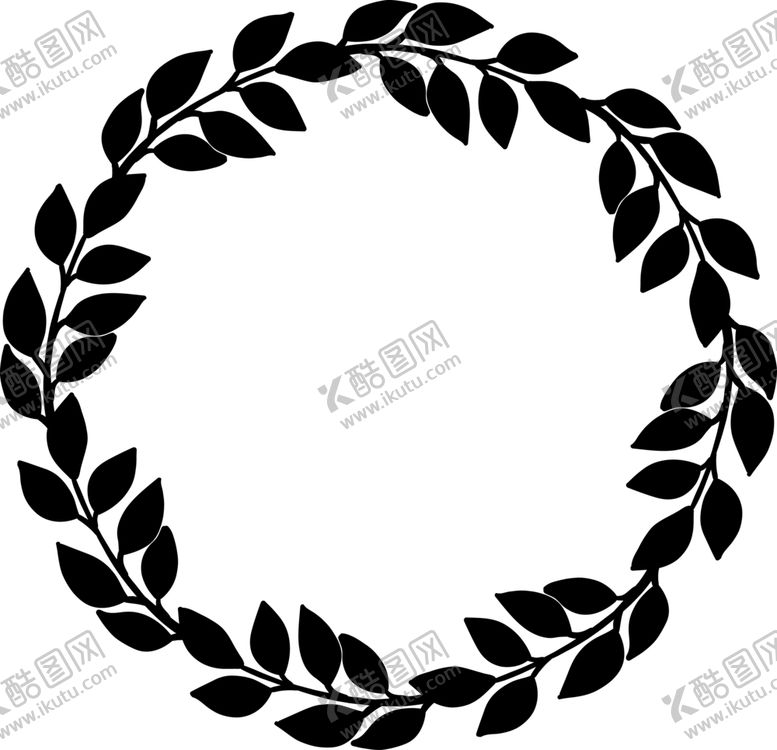 编号：59945306171242332646【酷图网】源文件下载-圆形花环