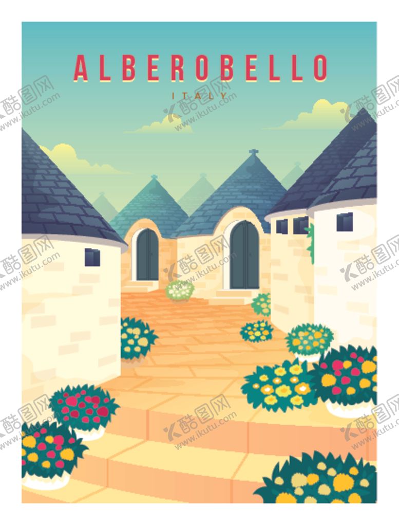 编号：78059510311942101797【酷图网】源文件下载-手绘城市