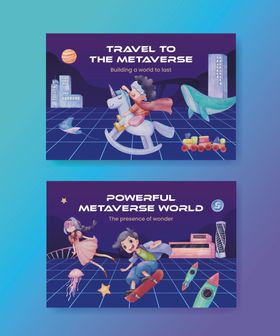 多样卡通人物场景插画图片