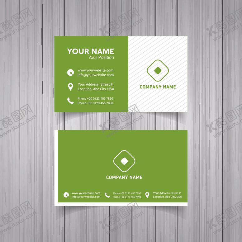 编号：43064610042219207659【酷图网】源文件下载-高档名片