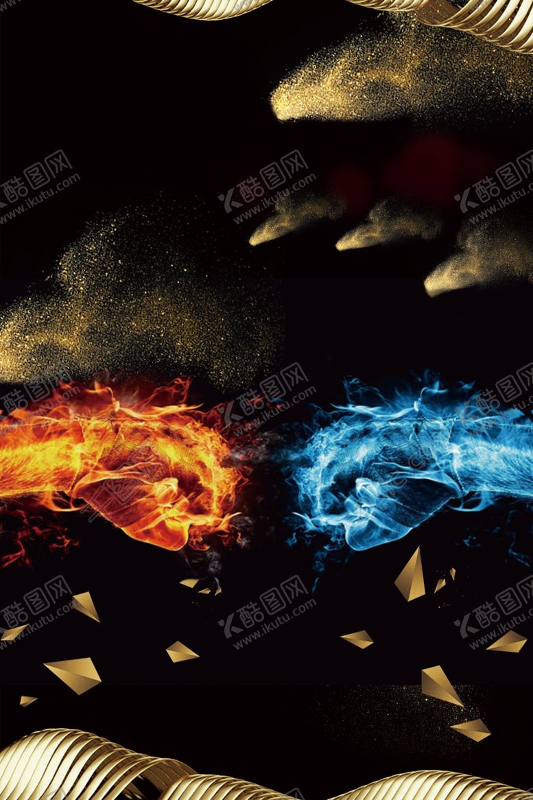 编号：89509509270227183141【酷图网】源文件下载-黑金背景素材