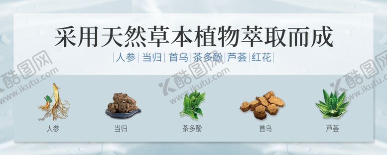 编号：74760006280734456894【酷图网】源文件下载-诗碧曼护发养发生发中草
