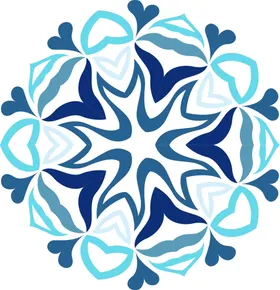 原创印花剪花古典图案图形元素民族风团窗