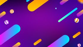 创意企业炫彩文化海报 