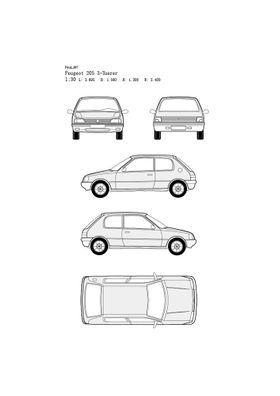 手绘红色汽车