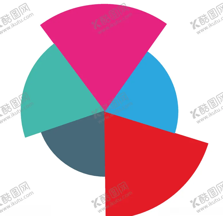 编号：63917806161949324579【酷图网】源文件下载-矢量彩色商务办公图表