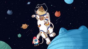 宇宙手绘
