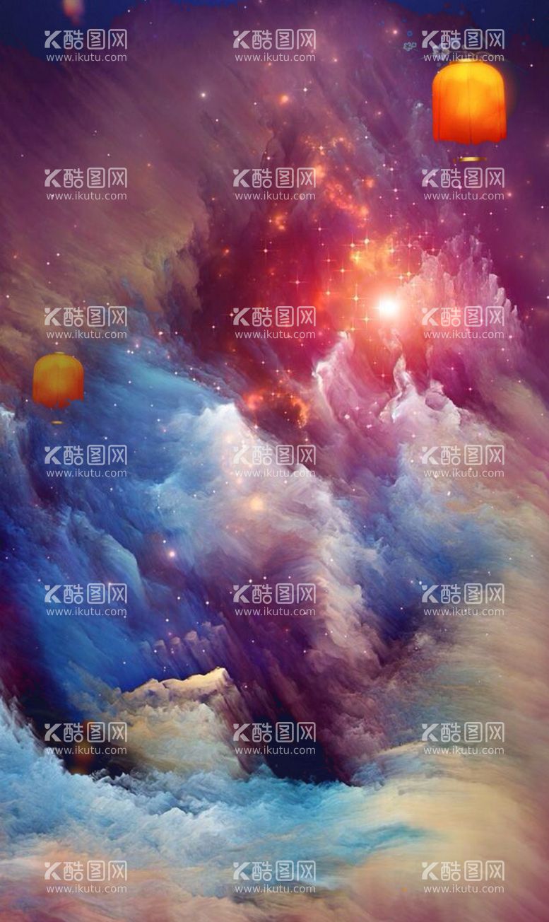 编号：10579111281344447419【酷图网】源文件下载-创意星空合成海报图片 