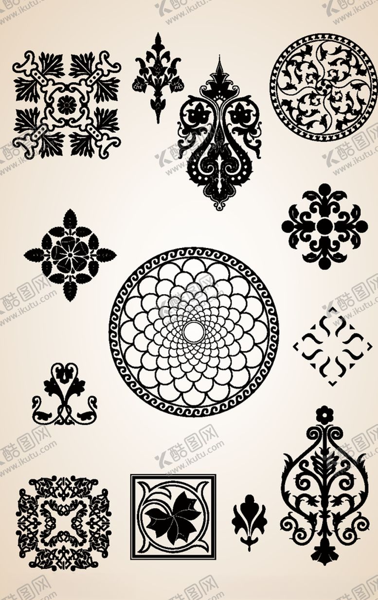 编号：88565211010934362938【酷图网】源文件下载-欧式花纹