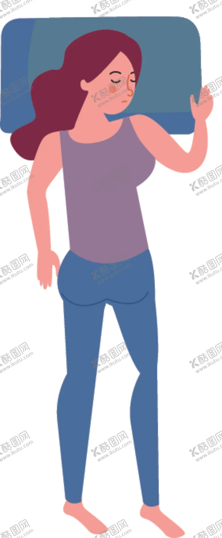 编号：19910506271157068726【酷图网】源文件下载-睡觉姿势