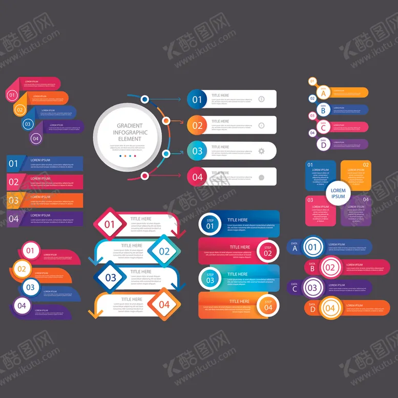 编号：72257504021932486597【酷图网】源文件下载-商务信息图表