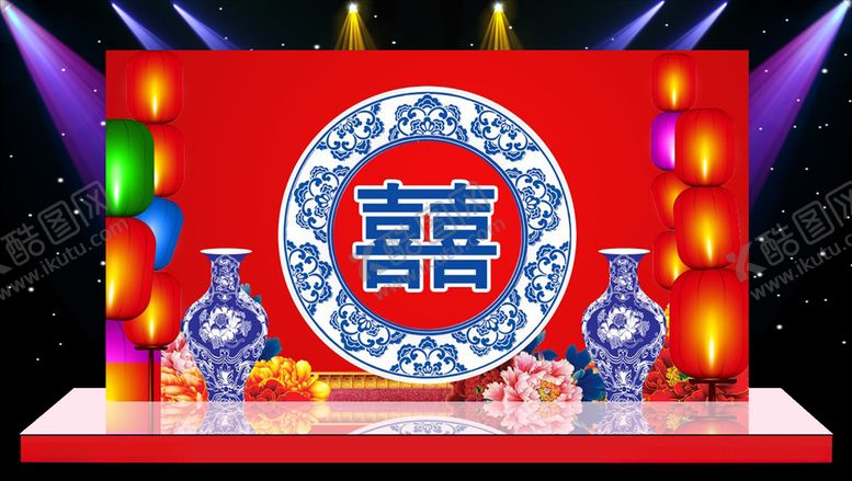 编号：47289705080811526846【酷图网】源文件下载-主体婚礼现场布置设计源文件素材