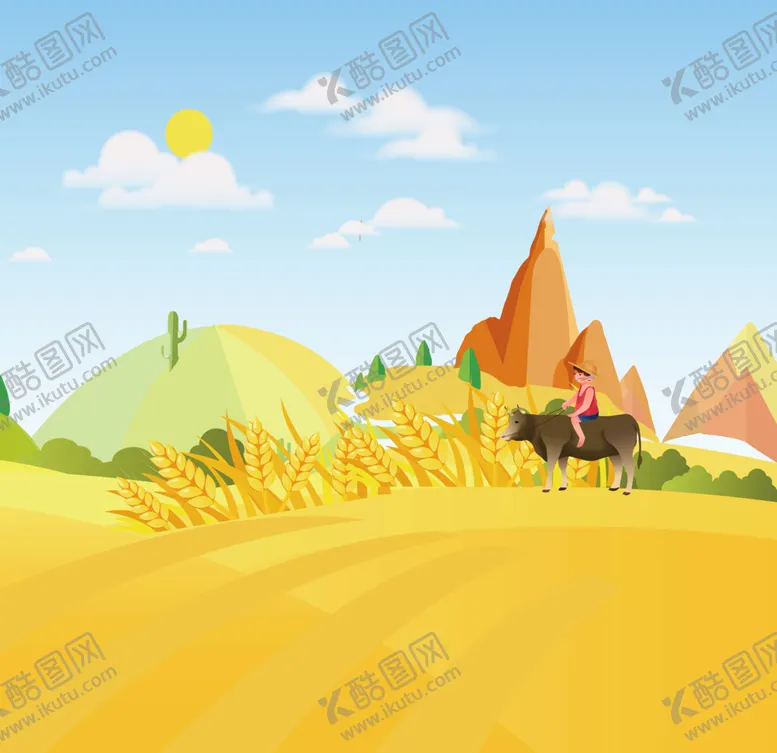 编号：52864010030125375761【酷图网】源文件下载-芒种节气海报