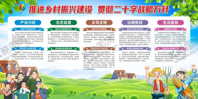 编号：96748309181655083940【酷图网】源文件下载-实施乡村振兴战略