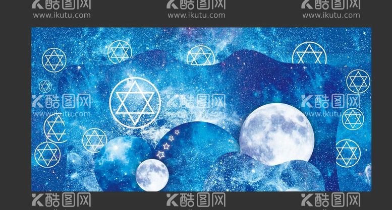 编号：76823211220209448726【酷图网】源文件下载-星空婚礼