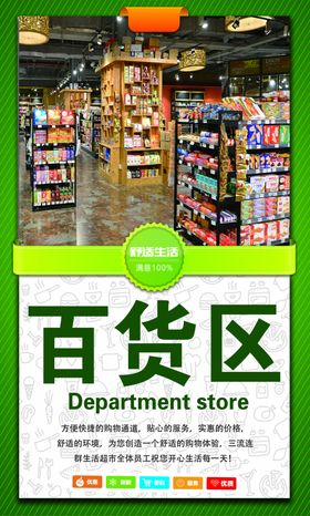 超市百货区