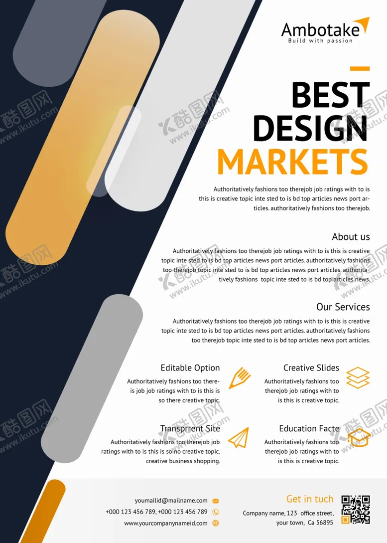 编号：77021009221724382845【酷图网】源文件下载-英文宣传单页