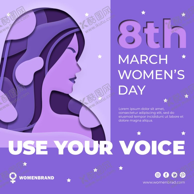 编号：35082309161157113516【酷图网】源文件下载-妇女节正方形海报