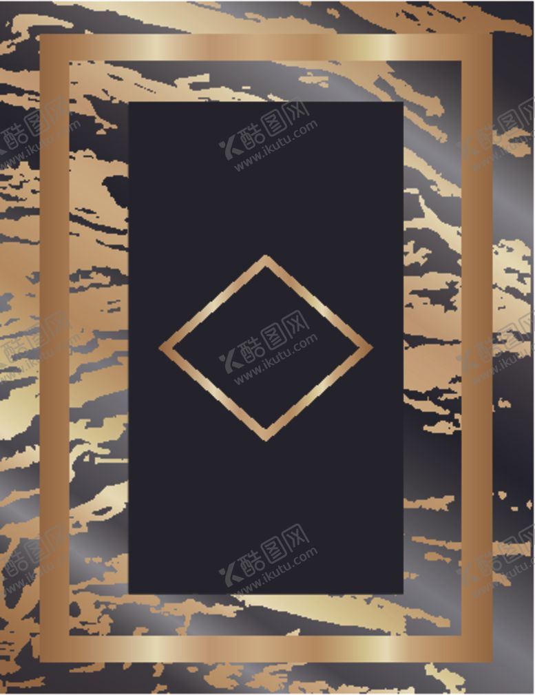 编号：16059009140244595790【酷图网】源文件下载-欧式奢华暗金色图案背景