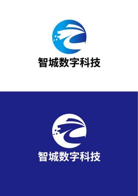 科技标识设计字母简约