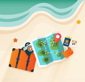 旅行元素图标