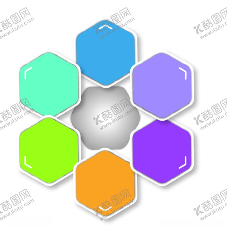 编号：80816210202157264482【酷图网】源文件下载-六边形装饰元素