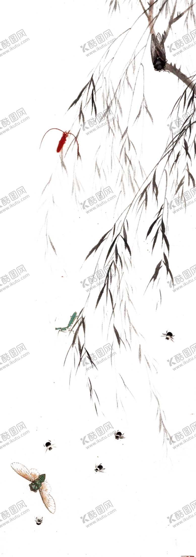 编号：45014810220457476400【酷图网】源文件下载-古风国风工笔画花免抠素材