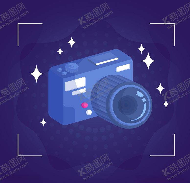 编号：13805406241526464486【酷图网】源文件下载-卡通照相机