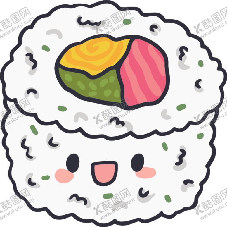 编号：66514409172311405060【酷图网】源文件下载-卡哇伊美食