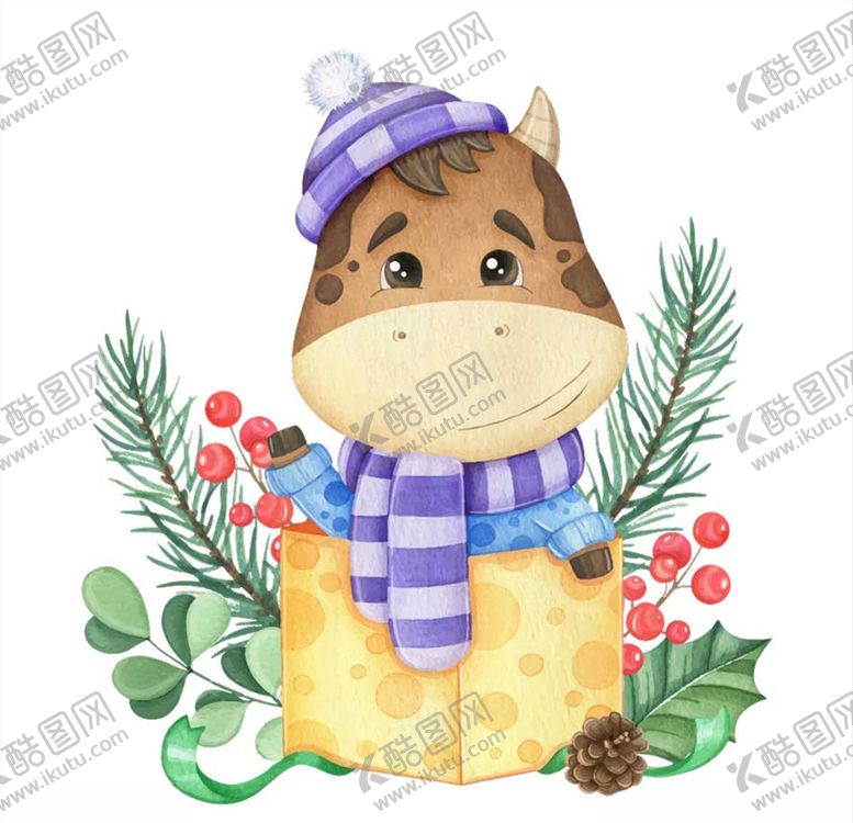 编号：95151809271003163449【酷图网】源文件下载-卡通牛