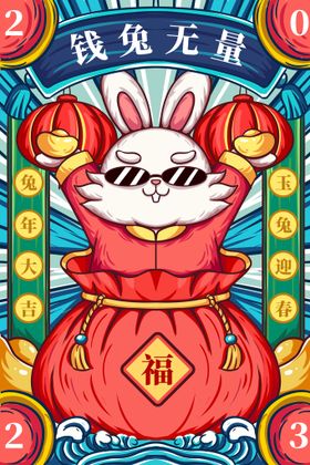 兔年吉祥新可爱2023