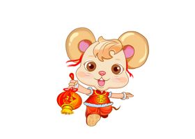 鼠年插画