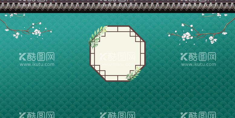 编号：26798509140314139621【酷图网】源文件下载-中国风墙背景墙创意