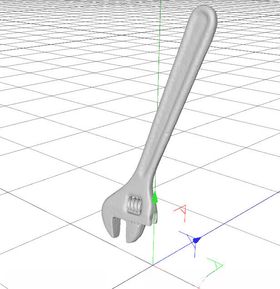 C4D模型扳手